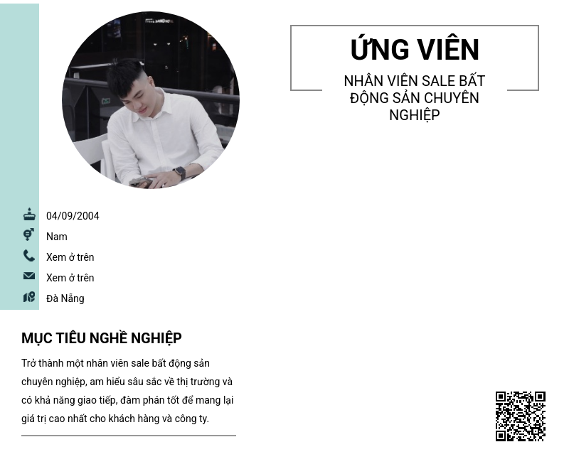 CV ứng viên