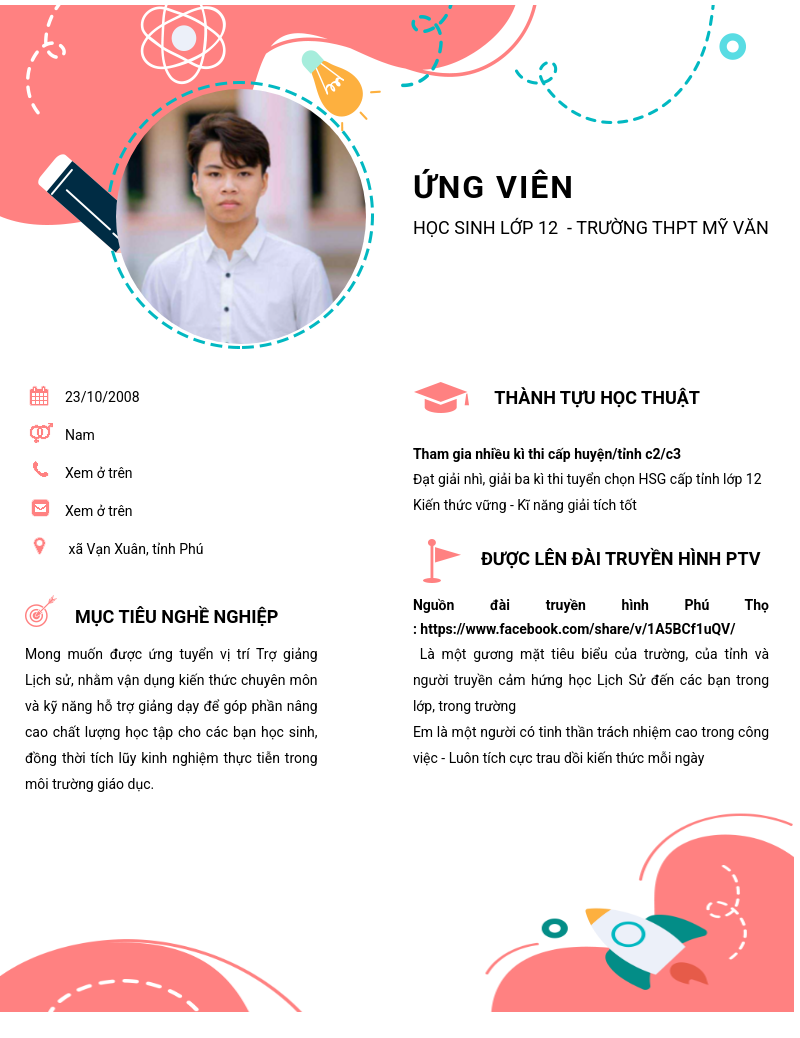 CV ứng viên