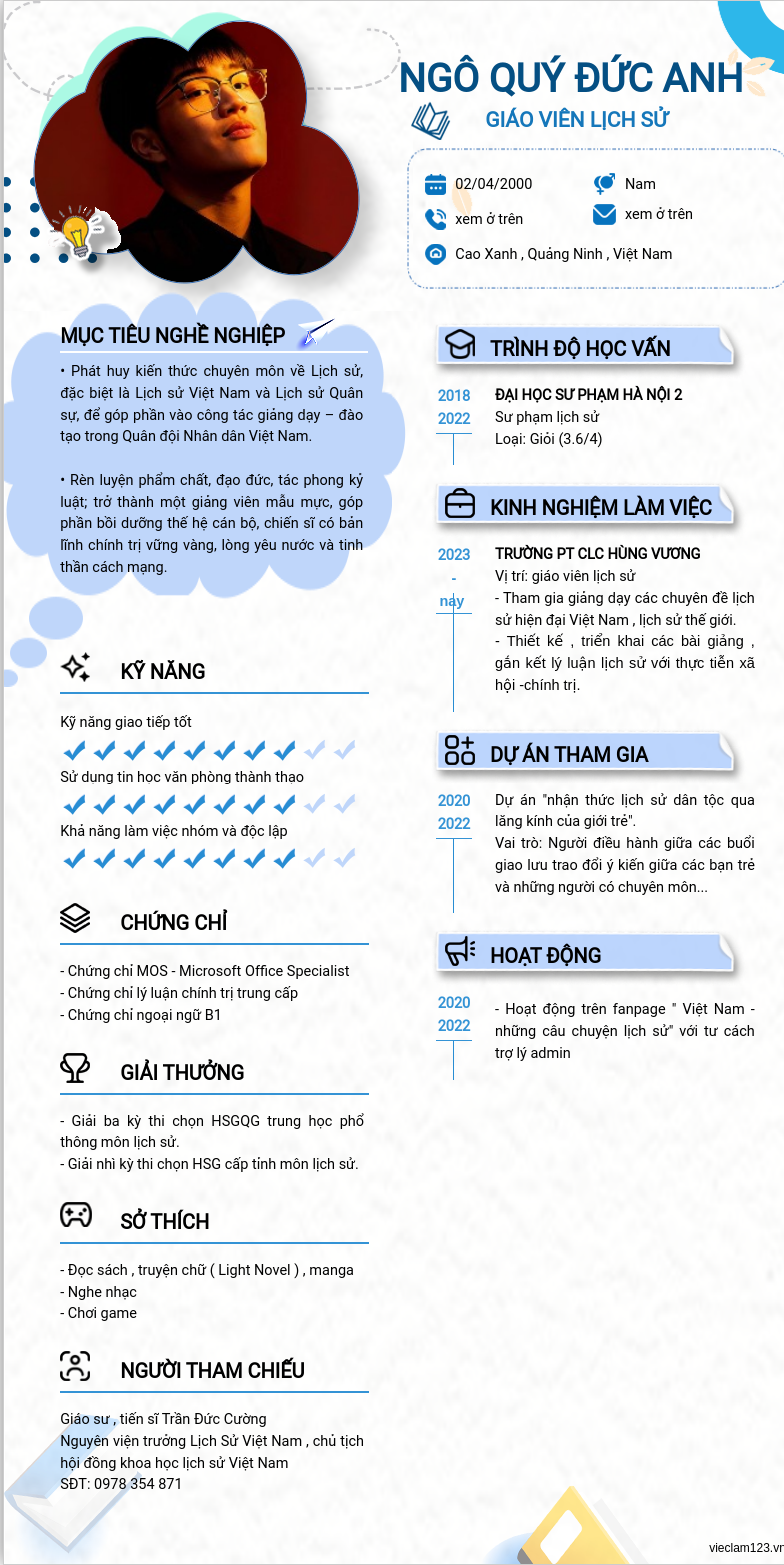 CV ứng viên
