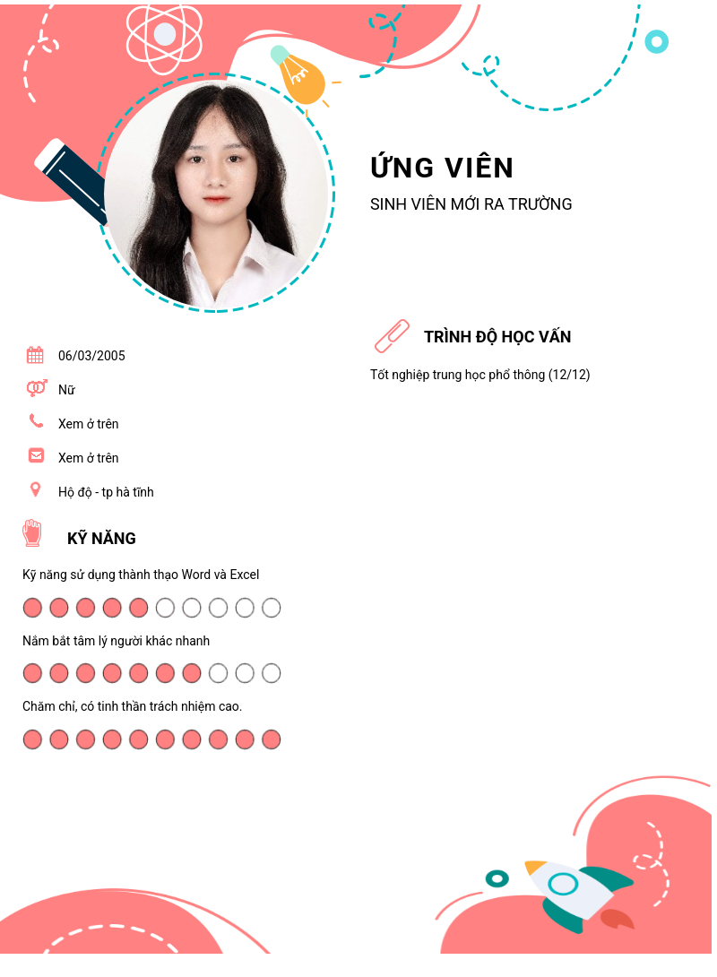 CV ứng viên