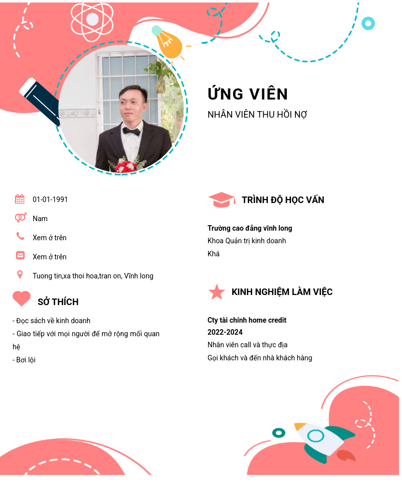 CV ứng viên