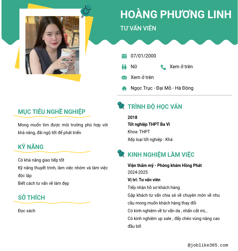 CV ứng viên