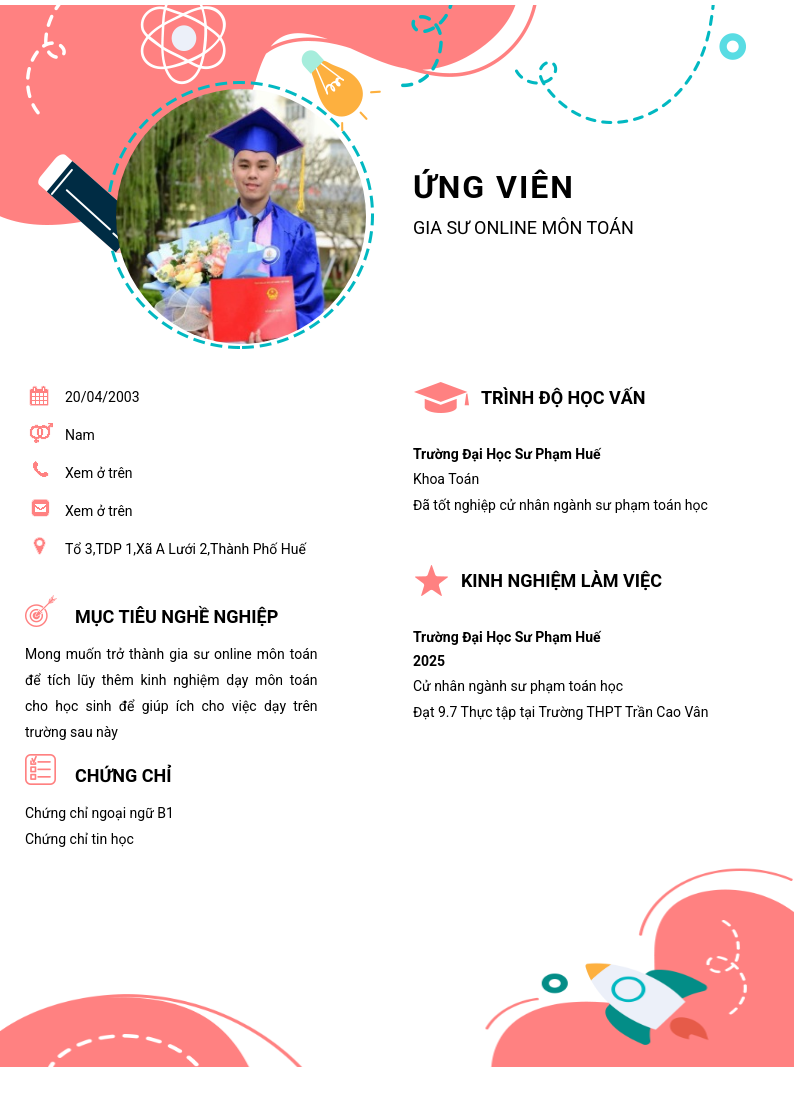 CV ứng viên