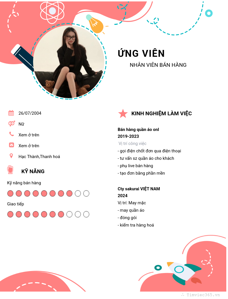 CV ứng viên