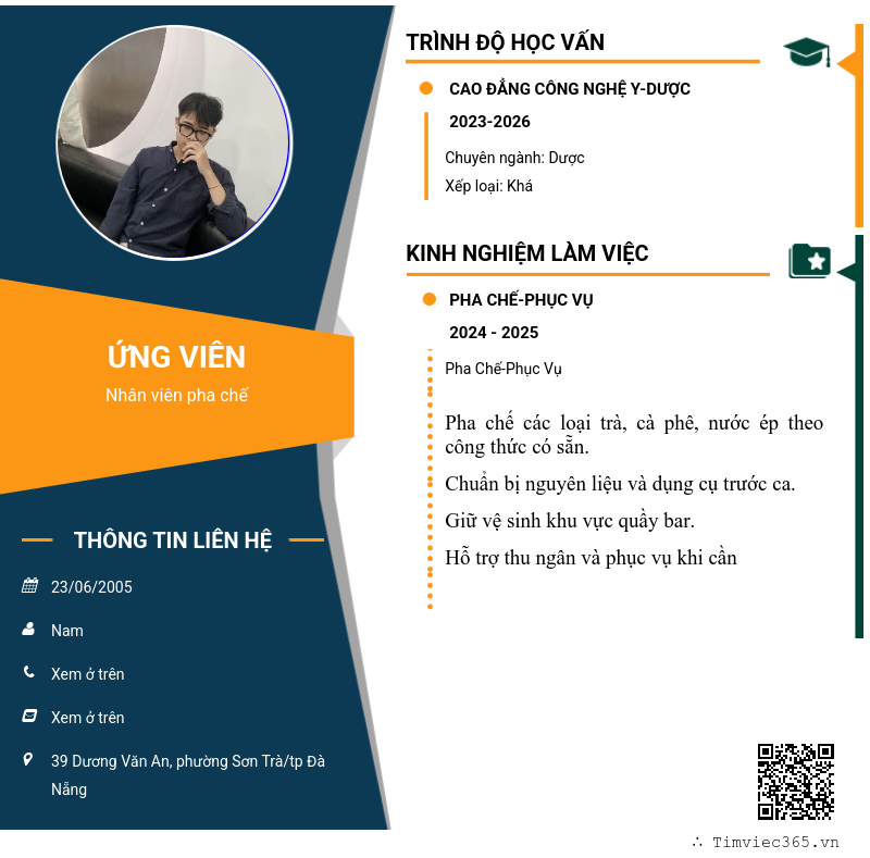 CV ứng viên