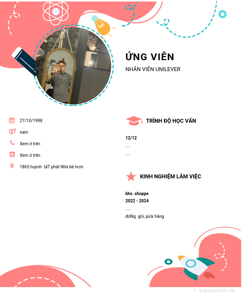 CV ứng viên