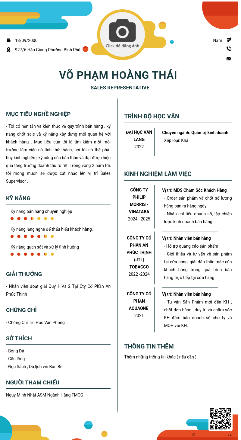 CV ứng viên